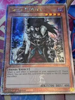 Yu-Gi-Oh Skull Meister RA02-EN005 1st Ed Quarter Century Secret Rare NM - Image 2