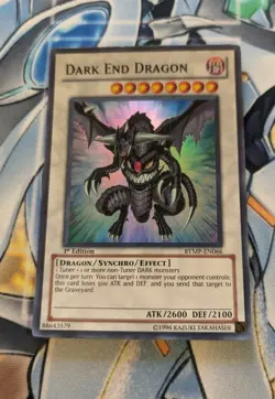 YUGIOH DARK END DRAGON RYMP-EN066 1st Ed SUPER RARE NM - Image 1