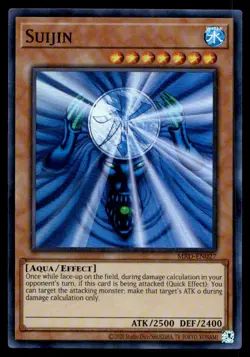 Yugioh Metal Raiders (25th Anniversary Edition) #MRD-EN027 Suijin Super Rare LP - Image 1