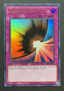 Yu-Gi-Oh Invasion of Chaos (25th Anniversary) Dark Mirror Force (Ultra Rare) NM - Image 1