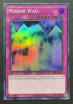 Yu-Gi-Oh TCG Pharaoh's Servant (25th Anniversary) #PSV-EN016 Mirror Wall - Image 1