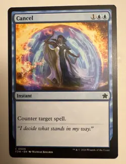 Cancel #505 (NM) Foundations FDN Magic MTG - Image 1