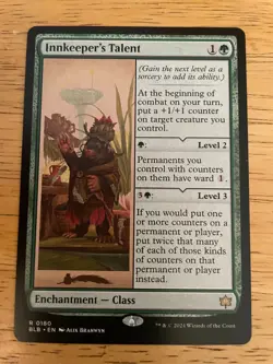 Innkeeper's Talent #180 Rare MTG Bloomburrow NM English Magic the Gathering - Image 1