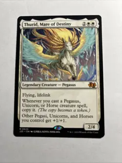 Thurid, Mare of Destiny (Anime) - Foundations Jumpstart MTG Plus Bonus Rare!!! - Image 1