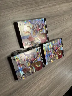 Magic: The Gathering - 3x Final Fantasy Collector Booster Omega - New & Sealed - Image 3
