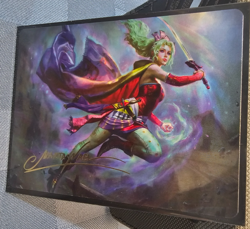 #20 Terra, Herald of Hope Gold Stamped 20/53 Final Fantasy Art Series MTG Card - Image 1