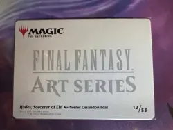 Hades, Sorcerer of Eld - Art Series *Gold Stamped* 12/53 - Final Fantasy MTG - Image 5