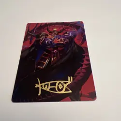 Golbez Crystal Collector Art Card Final Fantasy Series, Gold-Stamped - Image 1