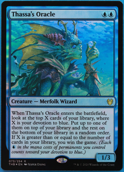 Thassa's Oracle FOIL Theros Beyond Death NM Blue Rare CARD (500599) ABUGames - Image 1