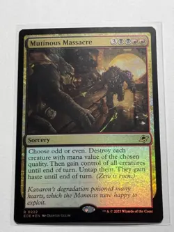 Mutinous Massacre Edge of Eternities Foil #222 - Image 1
