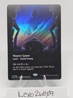 Watery Grave (Borderless) / Edge Of Eternities MTG / FOIL - Image 1