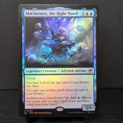 MTG Edge of Eternities Mm'menon, the Right Hand (Foil) 0068 - Image 1