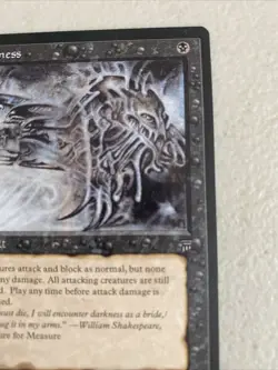 1 x darkness from english legends mtg Magic the Gathering - Image 3