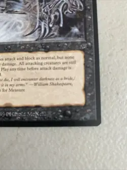 1 x darkness from english legends mtg Magic the Gathering - Image 4