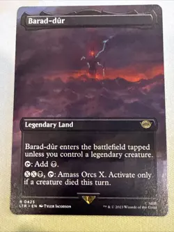 Barad-dur (0425) (Borderless) Lord of the Rings Non-Foil NM - Image 1
