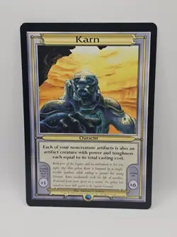 Magic The Gathering: KARN OVERSIZED✨Vanguard UNPLAYED - Image 5