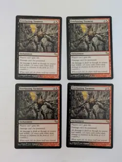 4 Everlasting Torment Shadowmoor MTG NM Free shipping with tracking - Image 1