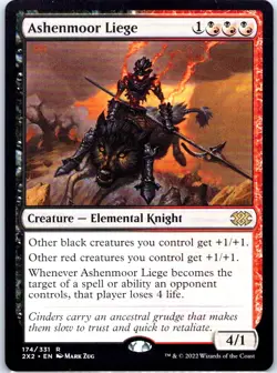 #174 Ashenmoor Liege Double Masters 2022 Rare - Image 1
