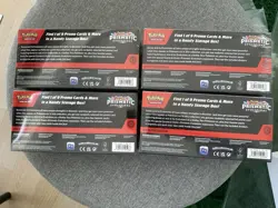 Pokemon TCG Prismatic Evolutions Surprise Box Factory Sealed Lot of 4 - Image 2