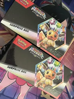 Pokemon Card TCG - Prismatic Evolutions Surprise Box - Set Of 2 - Sealed - Image 1