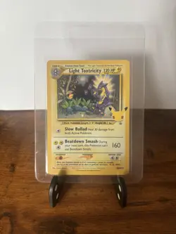 Light Toxtricity SWSH137 - Celebrations 25th Black Star Promo - Pokemon Card - Image 1