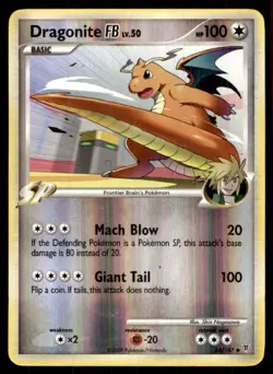 2009 Platinum - Supreme Victors Reverse Holo Dragonite FB Basic/Uncommon #56 - Image 1
