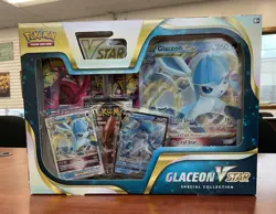 Pokemon TCG Glaceon V Star Special Collection Sword & Shield (Factory Sealed) - Image 1