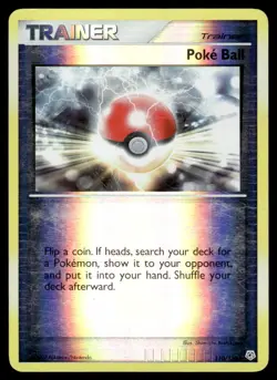 Pokemon TCG Diamond and Pearl #110/130 Poke Ball MP - Image 1