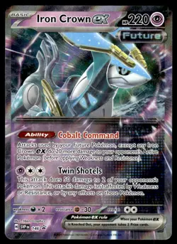 Pokemon TCG SV: Scarlet & Violet Promo Cards #146 Iron Crown ex - Image 1