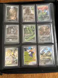 Pokemon TCG Top Loader Binder Lot - Full Of Rare Cards ~$250 In Card Value - Image 1
