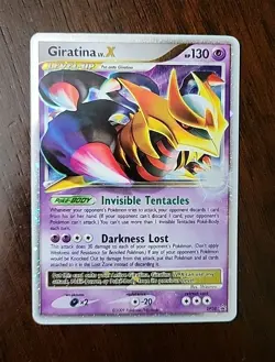 LP! Giratina Lv X Dp38 Promo Diamond And Pearl Pokemon Card 2009 - Image 1