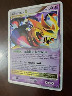 LP! Giratina Lv X Dp38 Promo Diamond And Pearl Pokemon Card 2009 - Image 2