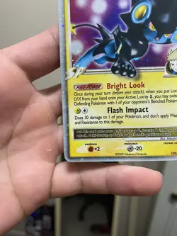 Luxray GL Lv.X 109/111 Rising Rivals Holo LP - Image 4