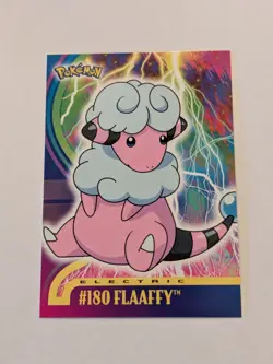 Pokemon Topps Flaaffy 2001 Johto Series 1 VLP/NM - Image 1