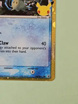 2021 Near Mint Pokemon Mimikyu Delta Holo SWSH136 25th Celebrations Collection - Image 4