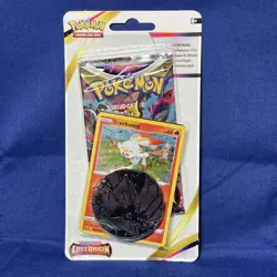 Pokemon Lost Origins Blister Pack + Scorbunny Promo + Coin TCG Sword And Shield - Image 1