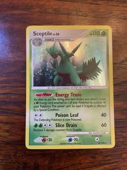 Sceptile 10/100 Holo Pokemon - Stormfront 2008 - Near Mint - Image 1