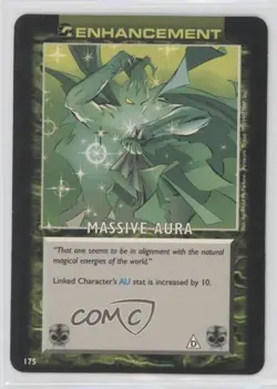 1995 Spawn - Power Cardz Trading Card Game Enhancement Massive Aura #175 0i7t - Image 1