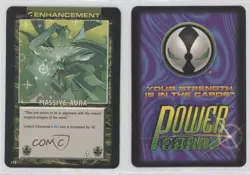 1995 Spawn - Power Cardz Trading Card Game Enhancement Massive Aura #175 0i7t - Image 3