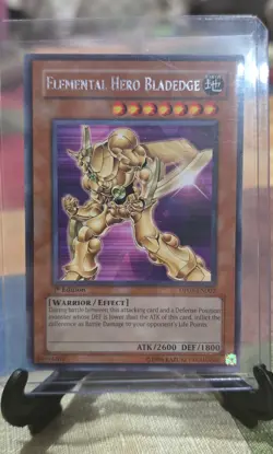 Yu-Gi-Oh! Elemental HERO Bladedge DP03-EN002 - 1st Edition Rare - LP - Image 1