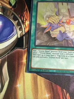 Crystal Bond MAMA-EN114 Secret Pharaoh's Rare 1st Edition NM Yugioh - Image 5