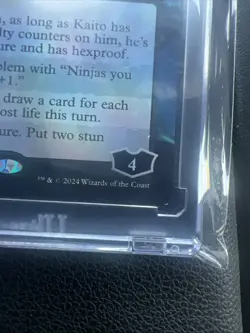 MTG Kaito, Bane Of Nightmares borderless, Holo - Image 4