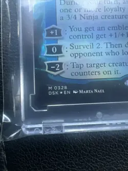 MTG Kaito, Bane Of Nightmares borderless, Holo - Image 5