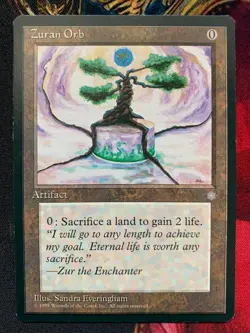 MTG 1x Zuran Orb - Ice Age [Vintage] [Excellent] - Image 1