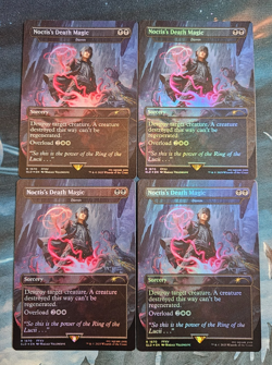 Noctis's Death Magic, Damn, Foil, NM, Secret Lair, MTG, 4 Available - Image 1