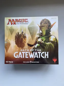 Magic the Gathering Oath of the Gatewatch Fat Pack Factory Sealed s - Image 1
