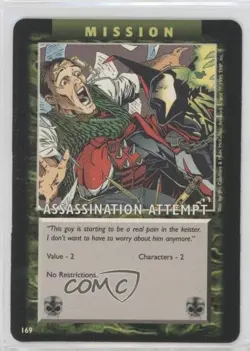 1995 Spawn - Power Cardz Trading Card Game Mission Assassination Attempt 0i7t - Image 1