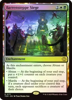 Barrensteppe Siege NM RARE Foil Tarkir: Dragonstorm [TDM] MTG #171 Near Mint - Image 1