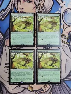 4x Mosswort Bridge - NM/M Commander 2020 C20 MTG Magic - Image 1