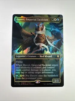 Derevi, Empyrial Tactician (Borderless) Commander: Bloomburrow Foil - Image 1